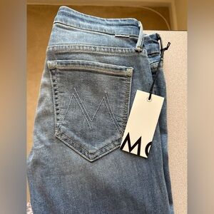 Mother Denim, The Looker Crop Jeans in Another Time Around Wash, 26, NWT